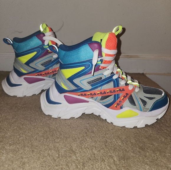 New Fila ELECTROVE 2 High Woman's Size 9.5 sneakers - Picture 6 of 6